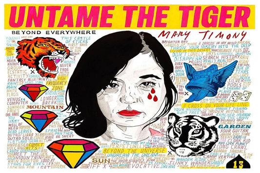 Mary Timony Untame The Tiger Celebrity American Singer Artist Poster