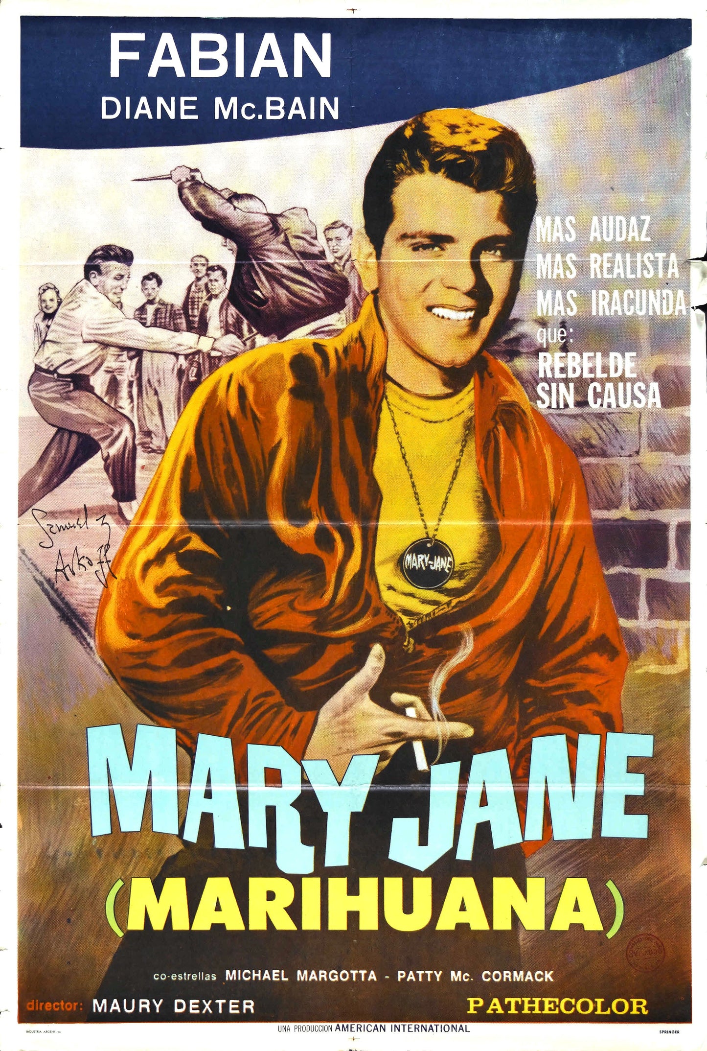 Maryjane 02 Movie Magnet