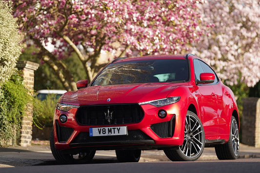 Maserati Levante Trofeo Red Family Car Art Home Decor Jigsaw Puzzle