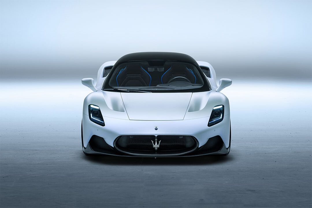 Maserati Mc20 Super Sport Car White Art Indoor Decor Jigsaw Puzzle