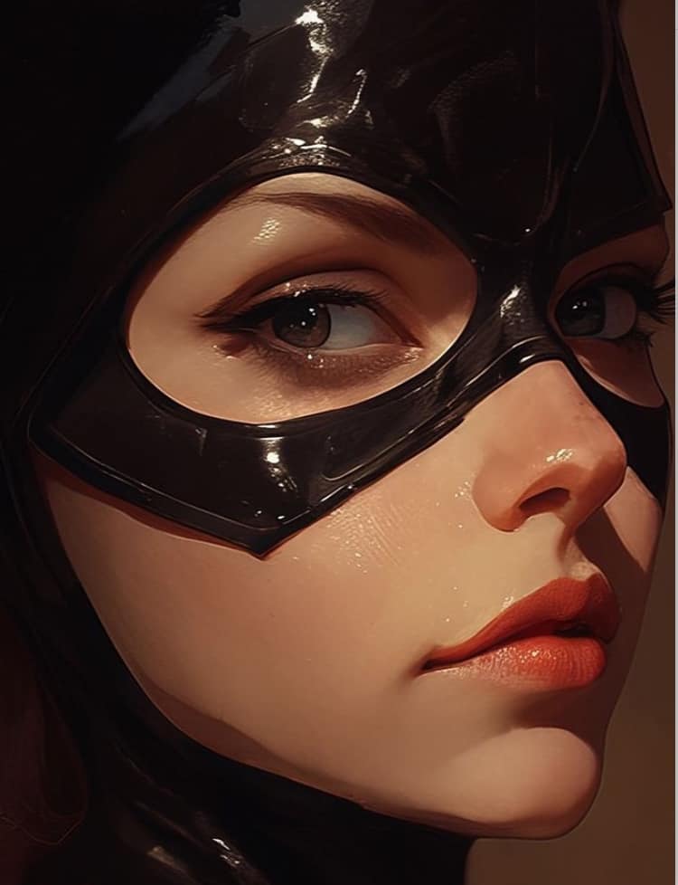Masked Portrait Closeup Jigsaw Puzzle