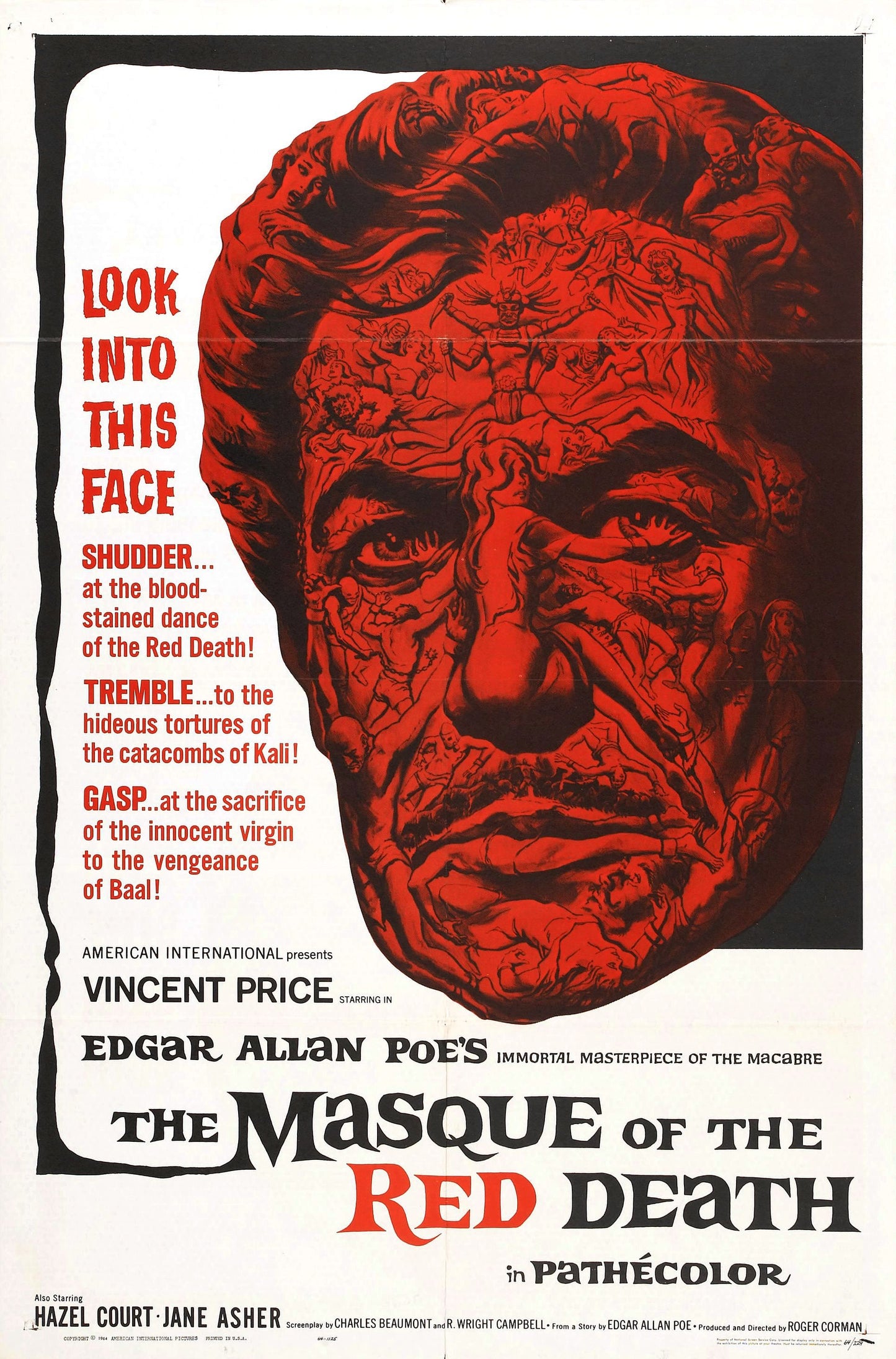 Masque Of Red Death 01 Movie Magnet