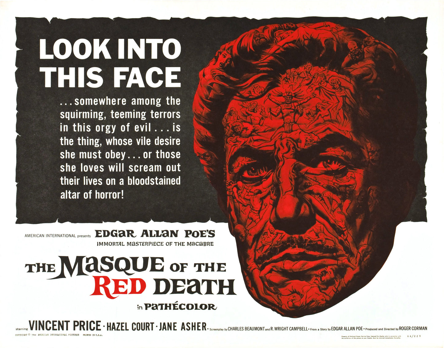 Masque Of Red Death 02 Movie Magnet
