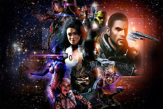 Mass Effect 4 Action Game Hot Video Game Jigsaw Puzzle