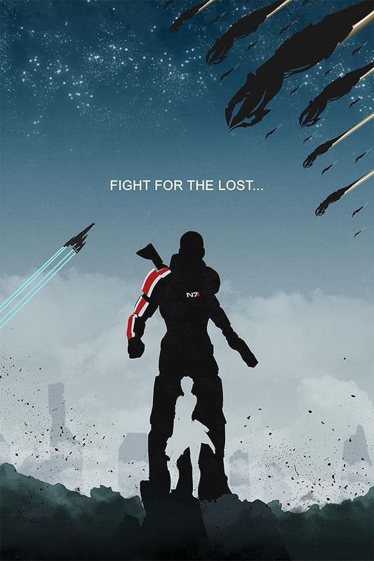 Mass Effect Action Game Hot Video Game Jigsaw Puzzle
