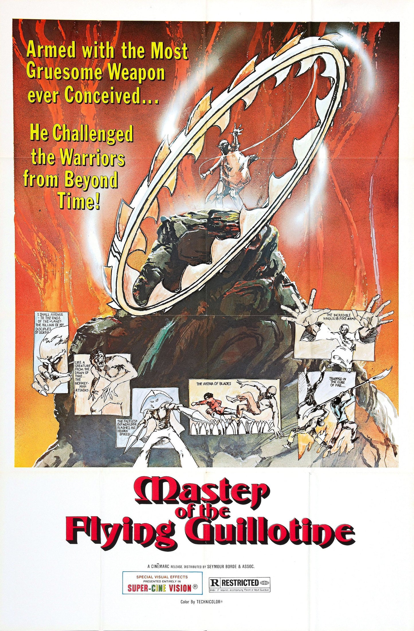 Master Of The Flying Guillotine 01 Movie Magnet