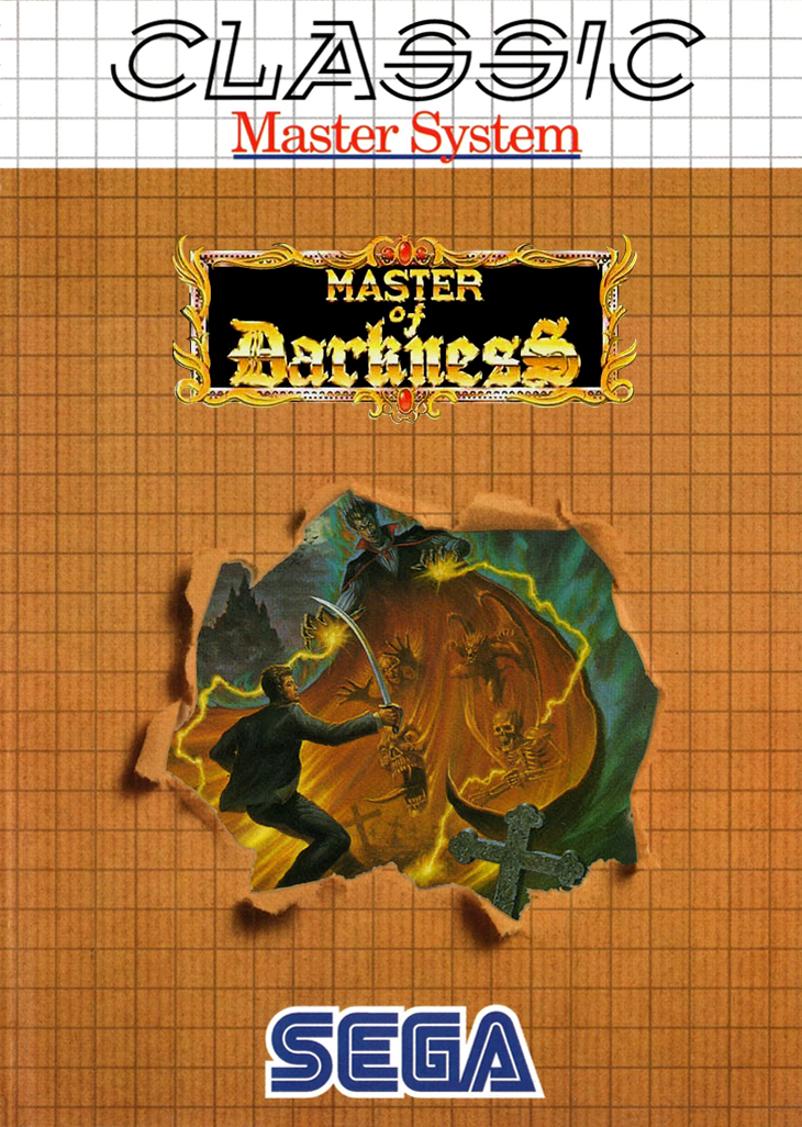 Master Of Darkness(1) Sega Master System Print Poster