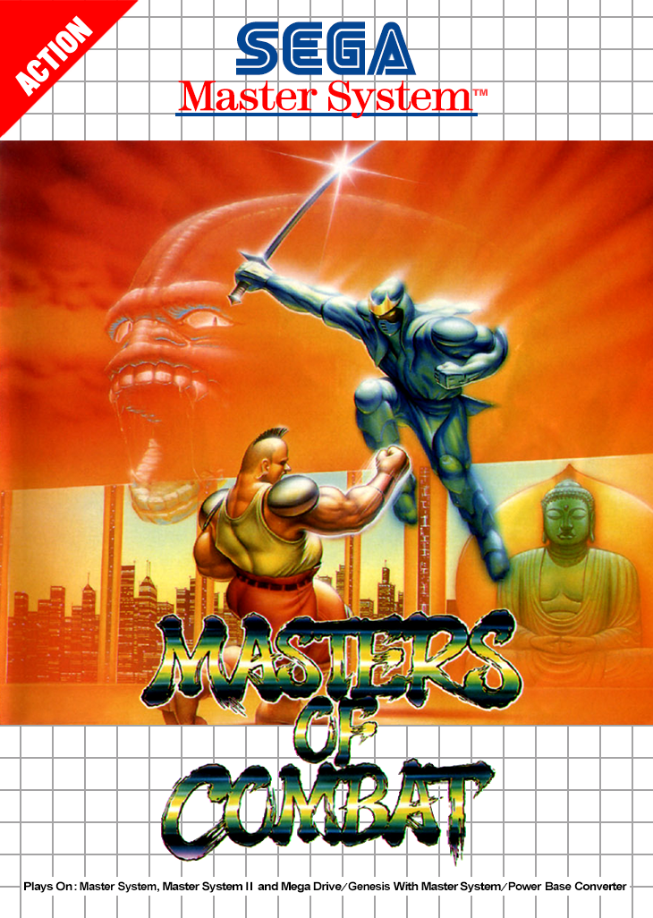 Masters Of Combat Sega Master System Print Poster