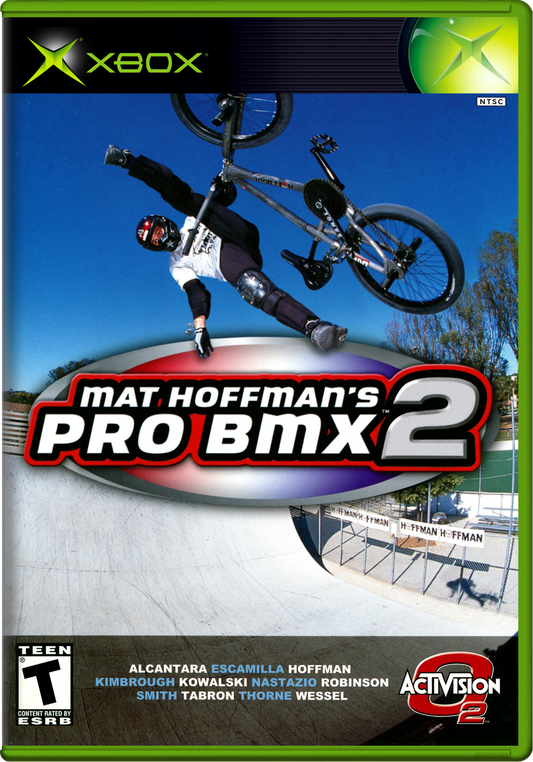 Mat Hoffman'S Pro Bmx 2 Xbox Print Poster