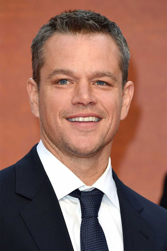 Matt Damon Celebrity Cinema Actor Star Jigsaw Puzzle