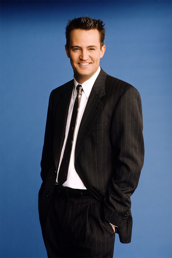 Matthew Friend Comedy Actor Chandler In Suit Tribute Jigsaw Puzzle