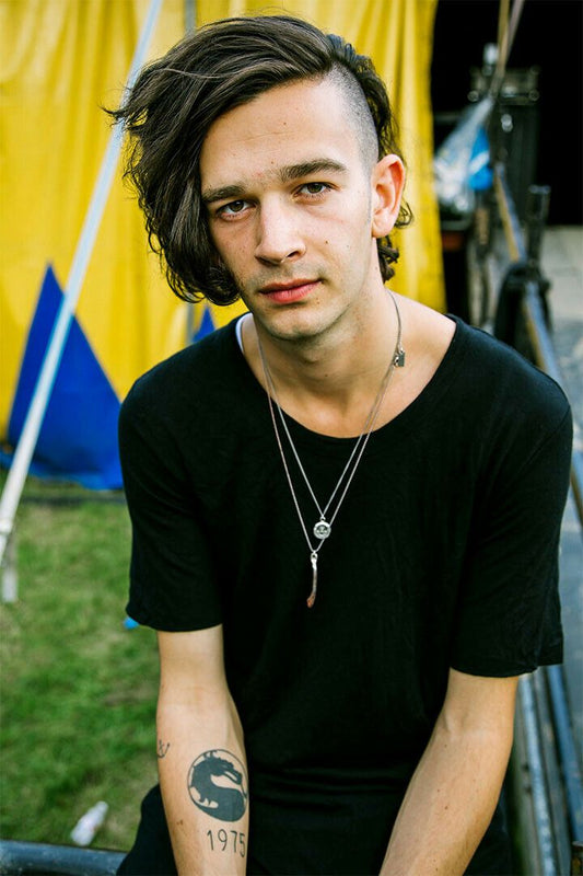 Matthew Healy The 1975 Rock Music Star Actor Print Jigsaw Puzzle