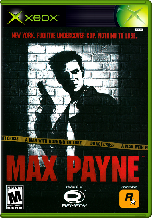Max Payne Xbox Print Poster