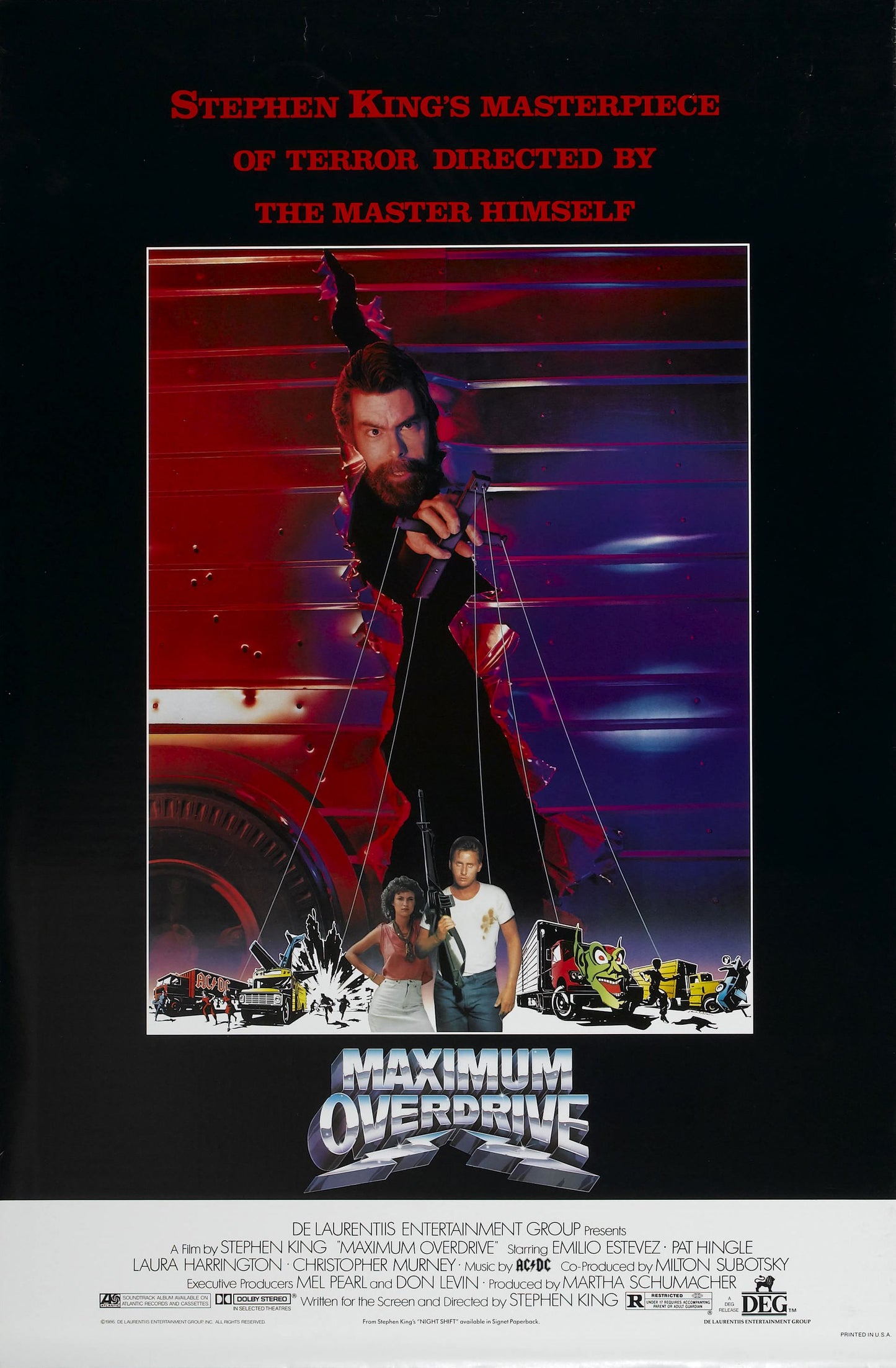 Maximum Overdrive 01 Movie Magnet