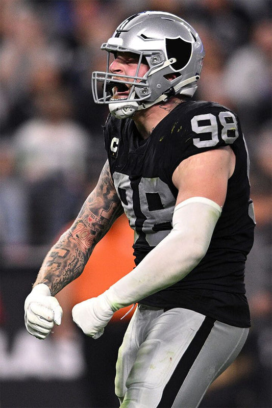 Maxx Crosby Las Vegas Raiders American Football Player Jigsaw Puzzle