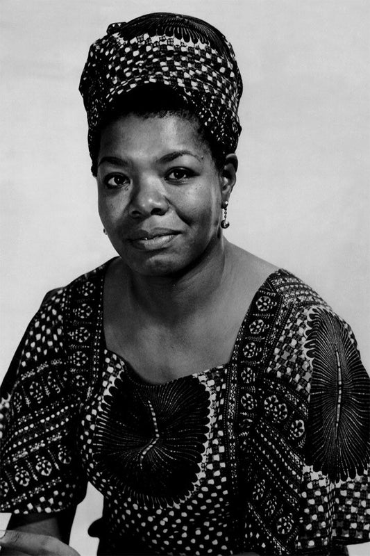 Maya Angelou African American Author Vintage Jigsaw Puzzle