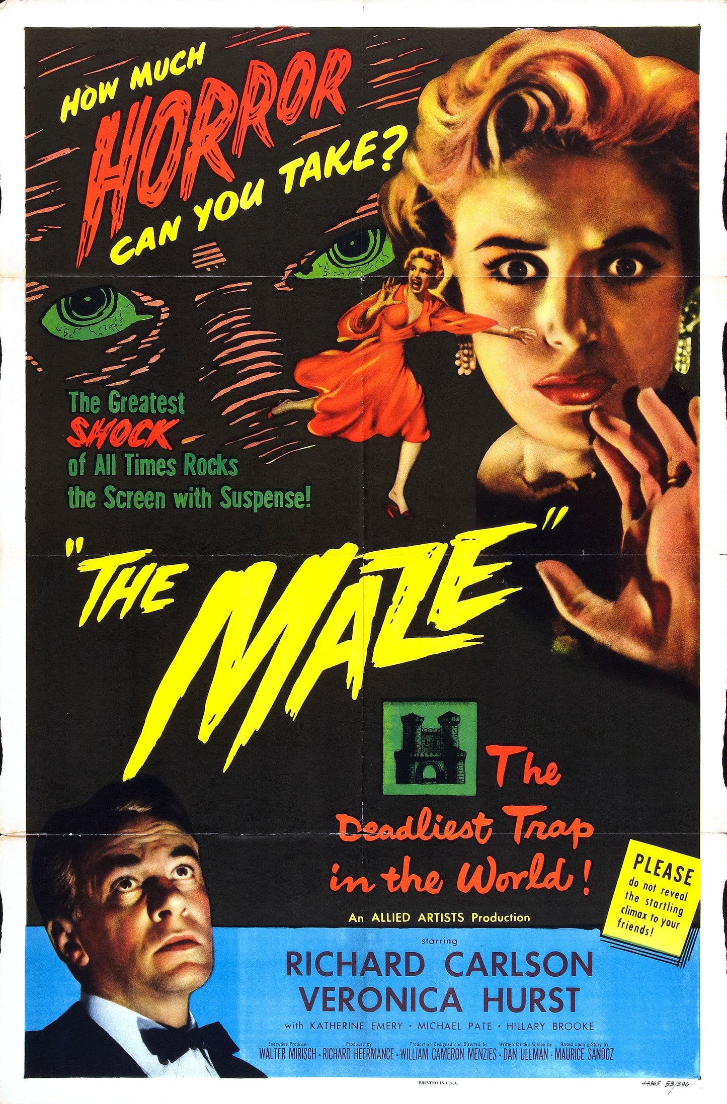 Maze 1953 01 Movie Magnet