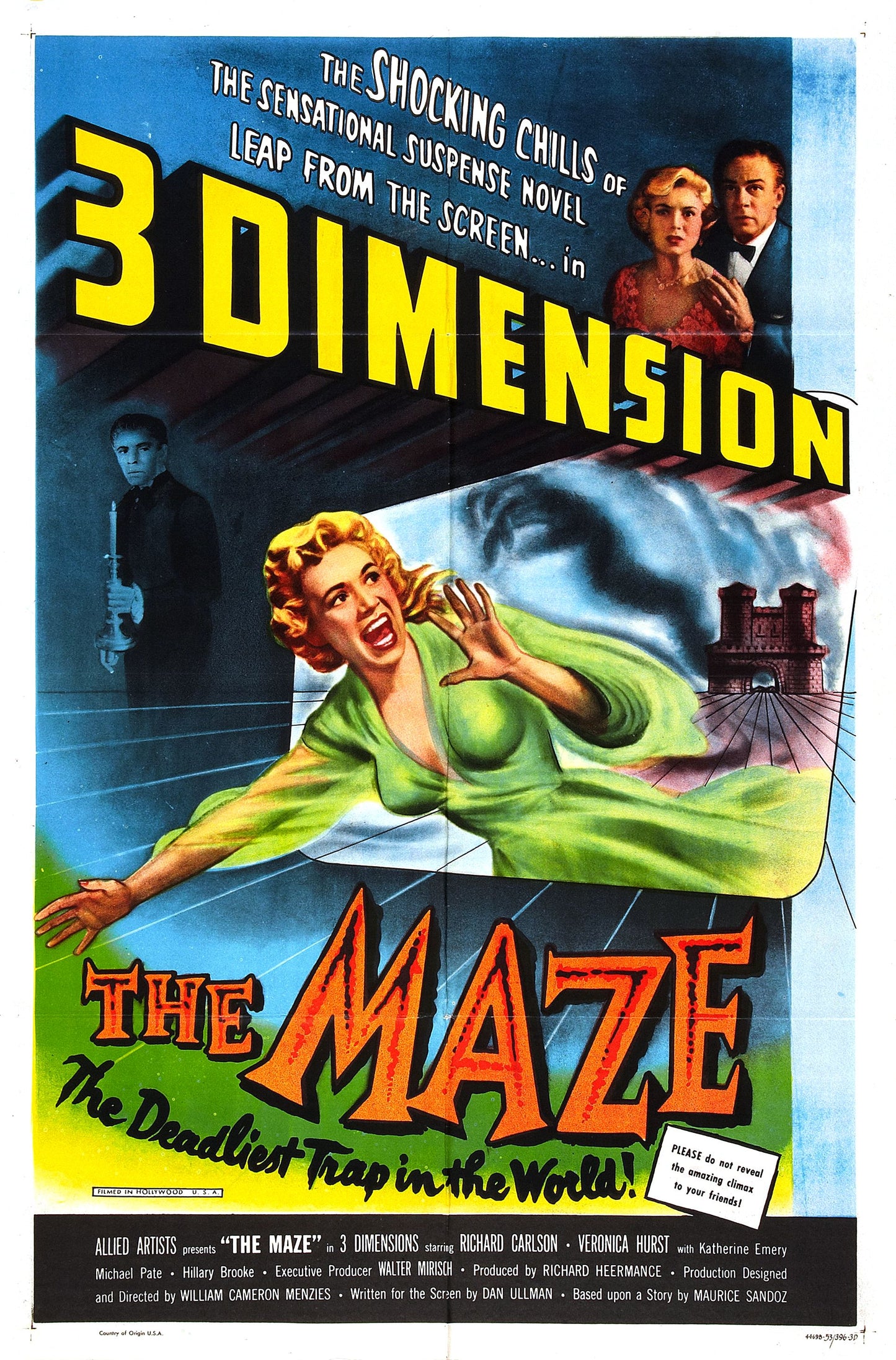 Maze 1953 02 Movie Magnet