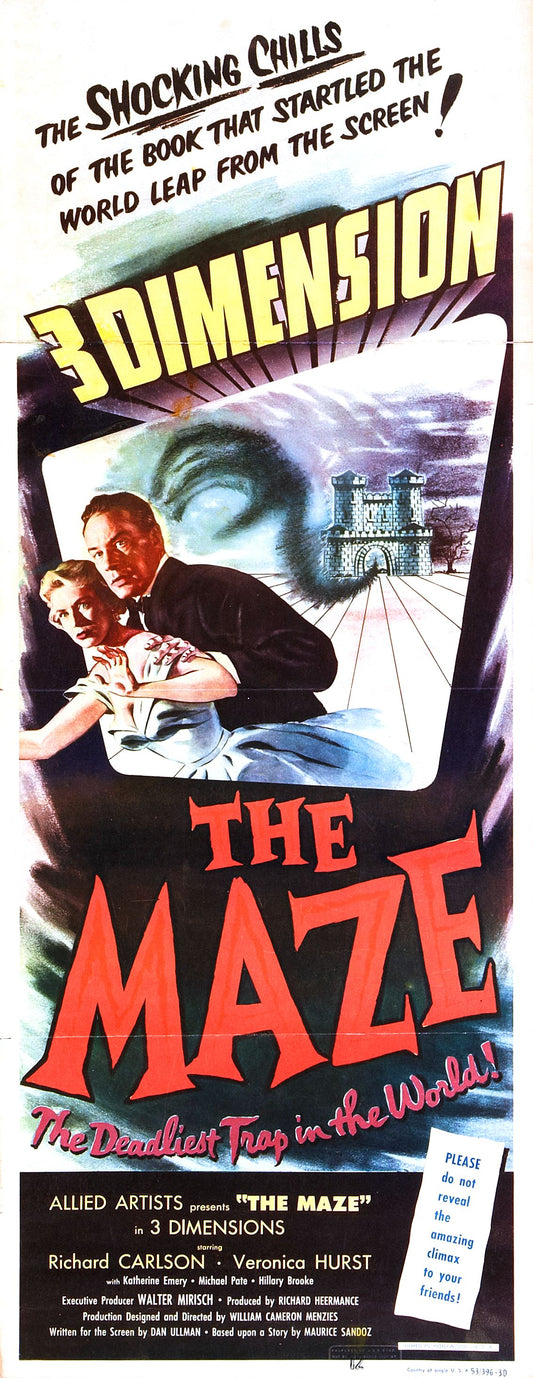 Maze 1953 04 Movie Magnet