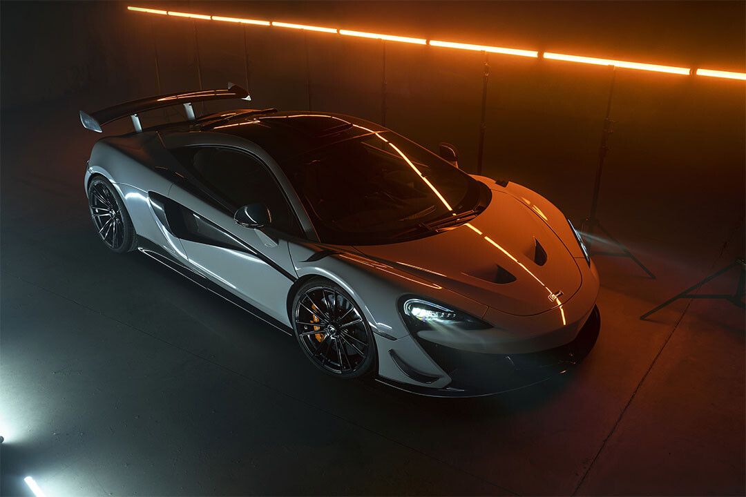 Mclaren 620R Sport Car Neon Lights Wall Indoor Jigsaw Puzzle