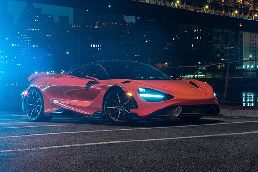 Mclaren 765Lt Night Cityscape Art Home Decor Jigsaw Puzzle