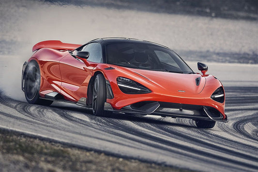 Mclaren 765Lt Red Spider Sport Car Driving Decor Wall Jigsaw Puzzle