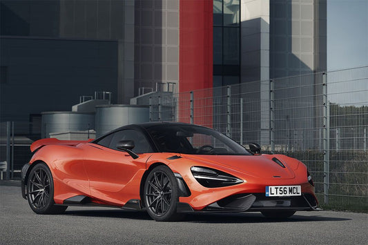 Mclaren 765Lt Spider Red Sporty Car Wall Indoor Jigsaw Puzzle