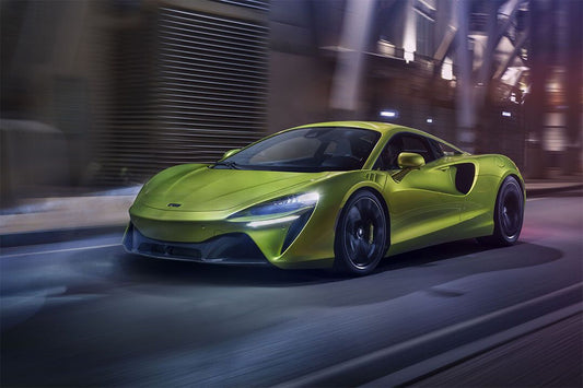 Mclaren Artura Green Sporty Car Driving Performance Indoor Decor Jigsaw Puzzle