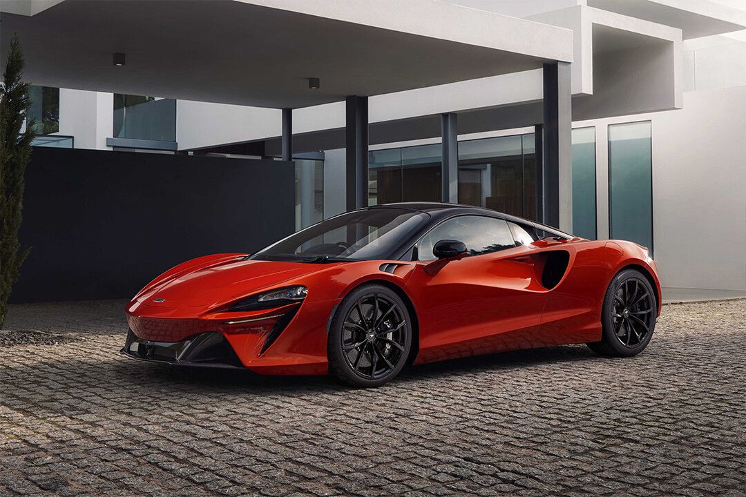 Mclaren Artura Red Sporty Model Car Art Wall Decor Jigsaw Puzzle