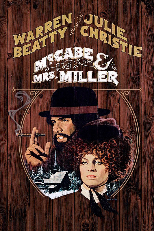 Mc Cabe And Mrs Miller Movie Drama Western Print Jigsaw Puzzle