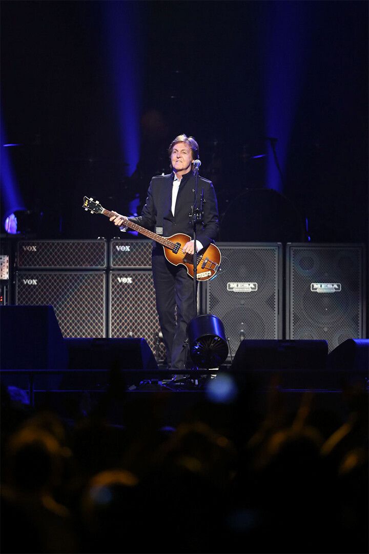 Mccartney Singing At Wings Concert Music Jigsaw Puzzle