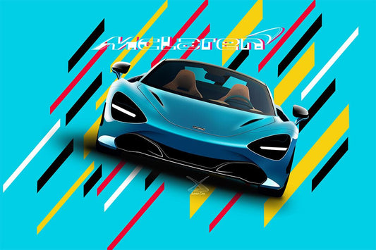 Mclaren 720S Luxury Car Automotive Desing Jigsaw Puzzle