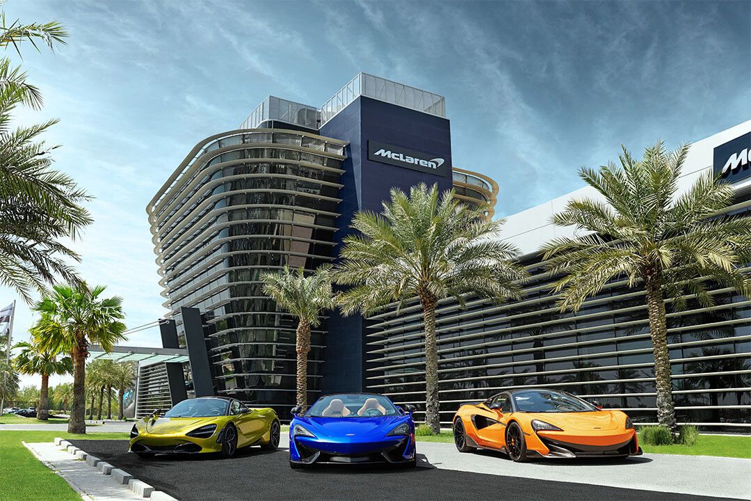Mclaren Bahrain Office Sports Car Racing Car Jigsaw Puzzle