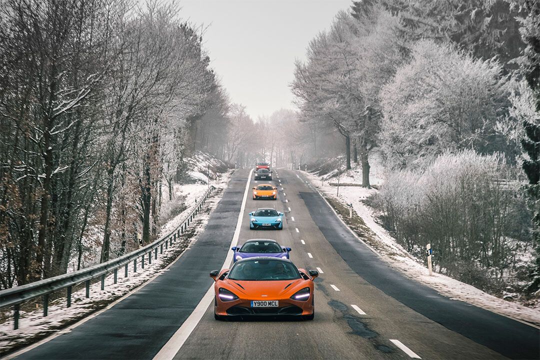 Mclaren Fleet In Switzerland Sports Car Auto Jigsaw Puzzle