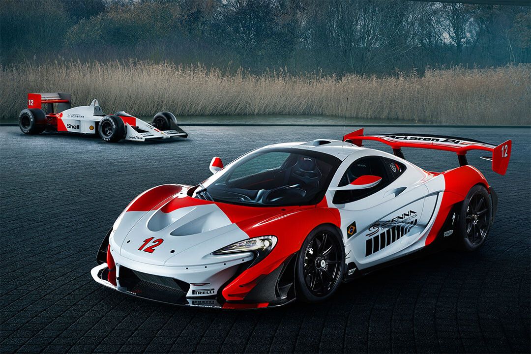 Mclaren Mso P1 Gtr Ayrton Senna Sports Car Jigsaw Puzzle