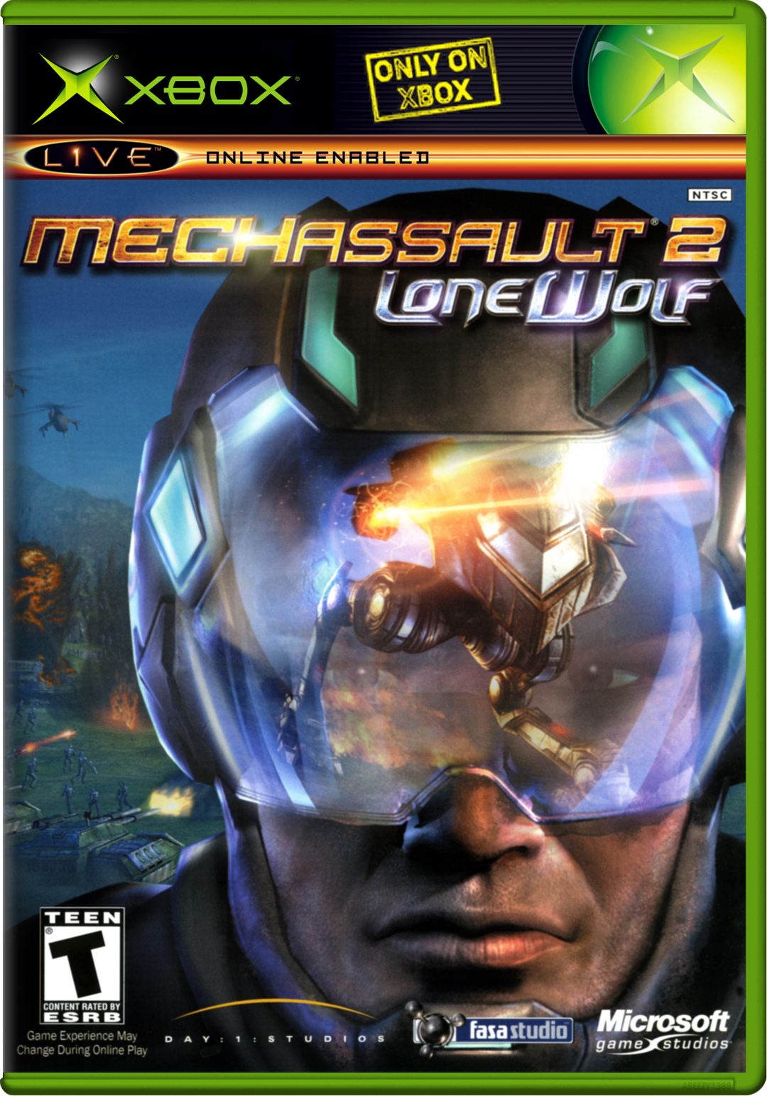 Mechassault 2 Lone Wolf (World) Xbox Keychain