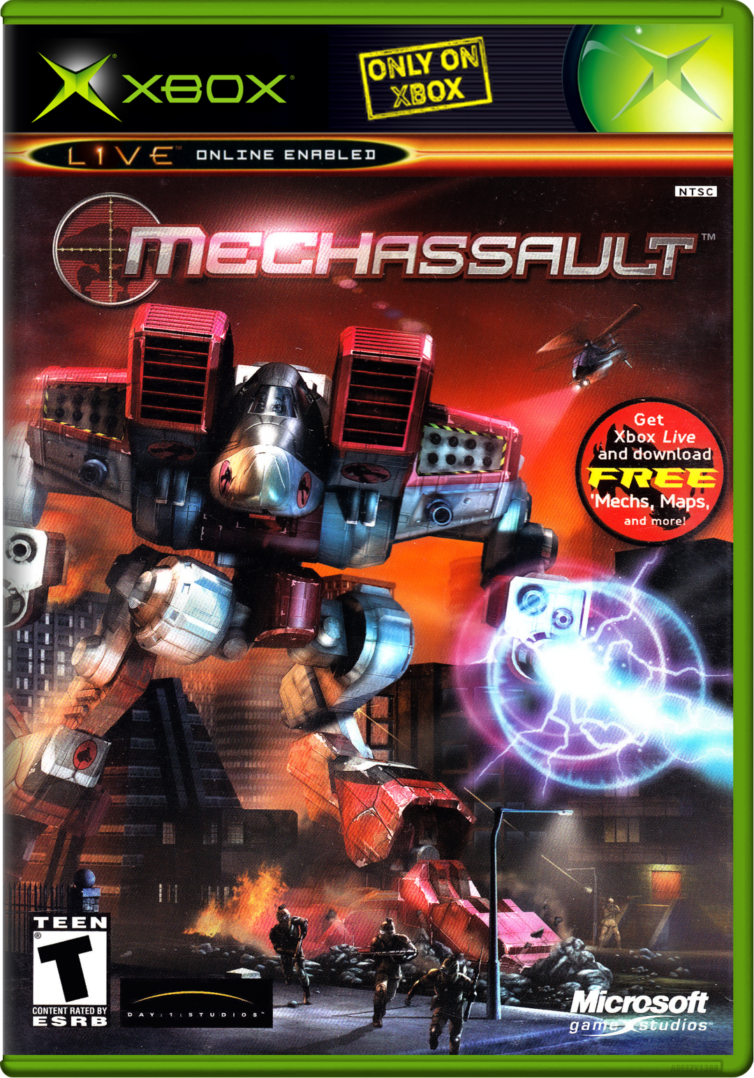 Mechassault (Usa, Europe) Xbox Keychain