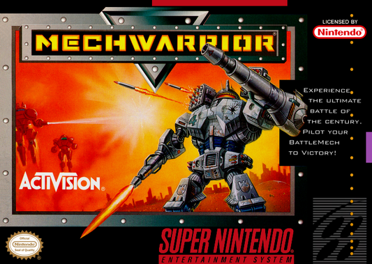 Mechwarrior (Usa) Snes Print Poster