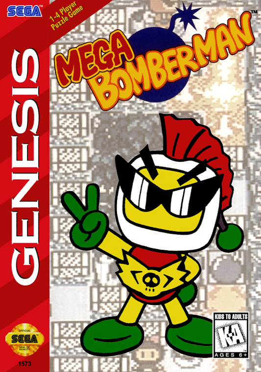 Mega Bomberman (Usa) Genesis Jigsaw Puzzle
