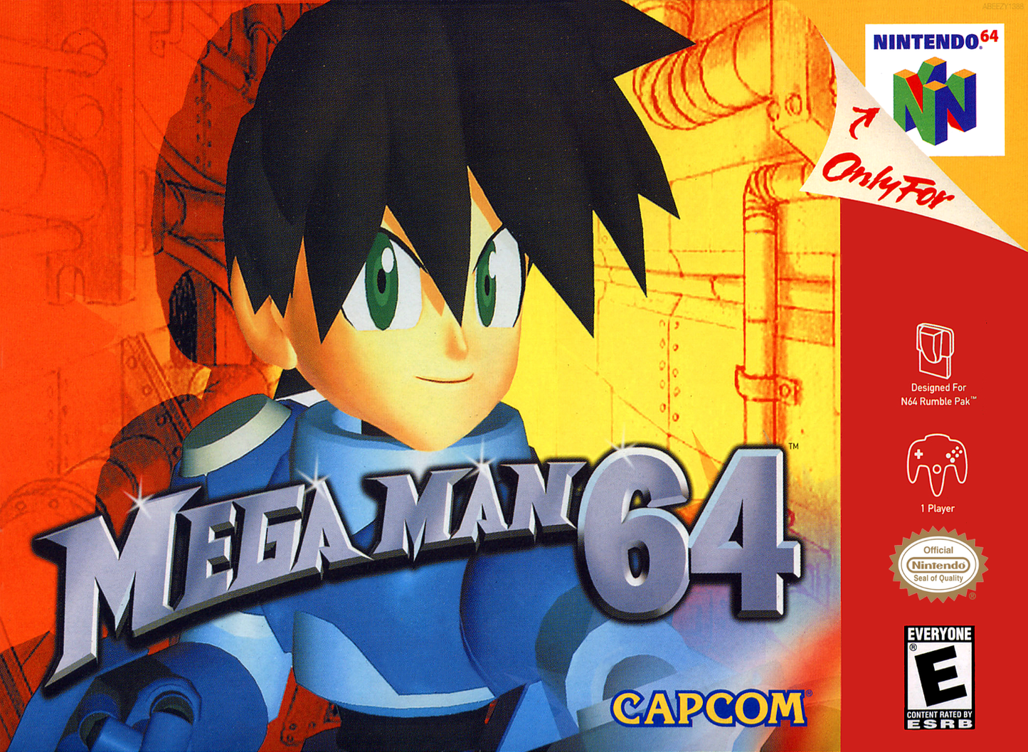 Mega Man 64 N64 Keychain