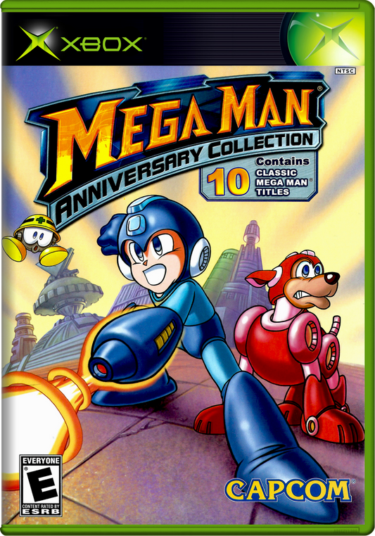 Mega Man Anniversary Collection Xbox Print Poster