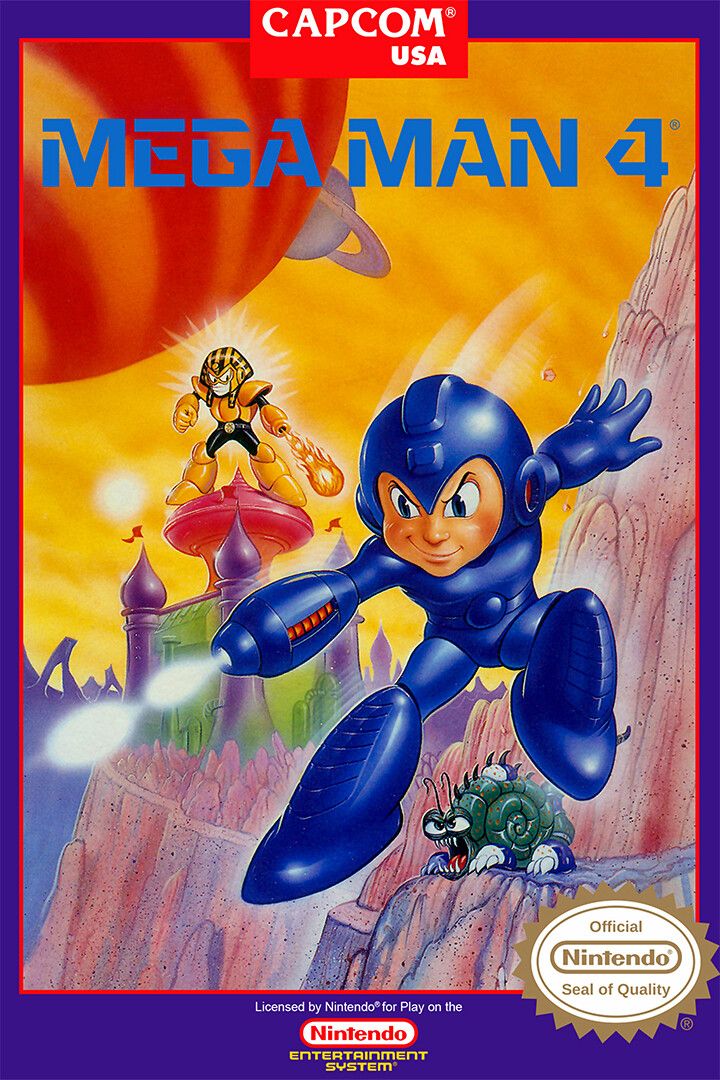 Mega Man Extraterrestrial Video Game Cover Art Home Decor Jigsaw Puzzle