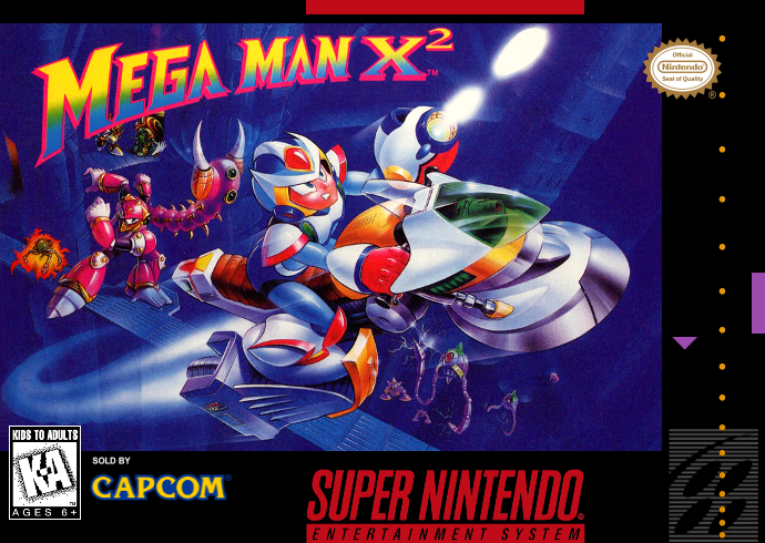 Mega Man X2 (Usa) Snes Print Poster