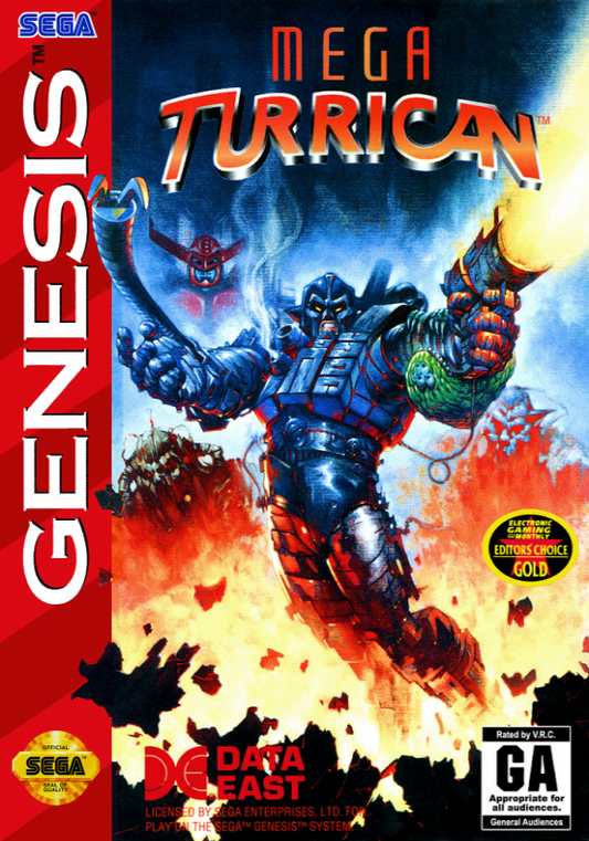 Mega Turrican (Usa) Genesis Keychain