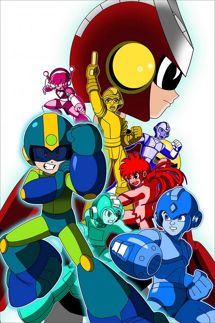 Megaman Classic Vintage Action Game Jigsaw Puzzle