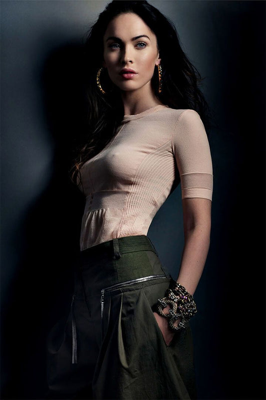 Megan Fox Movie Usa Actress Beautiful Artist And Actress Jigsaw Puzzle