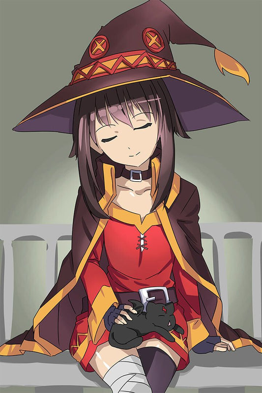 Megumin Konosuba Anime Movie Comedy Action Print Jigsaw Puzzle
