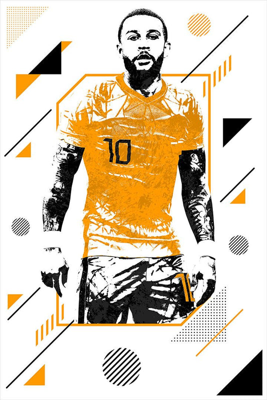 Memphis Depay Netherlands Soccer Athlete Jigsaw Puzzle