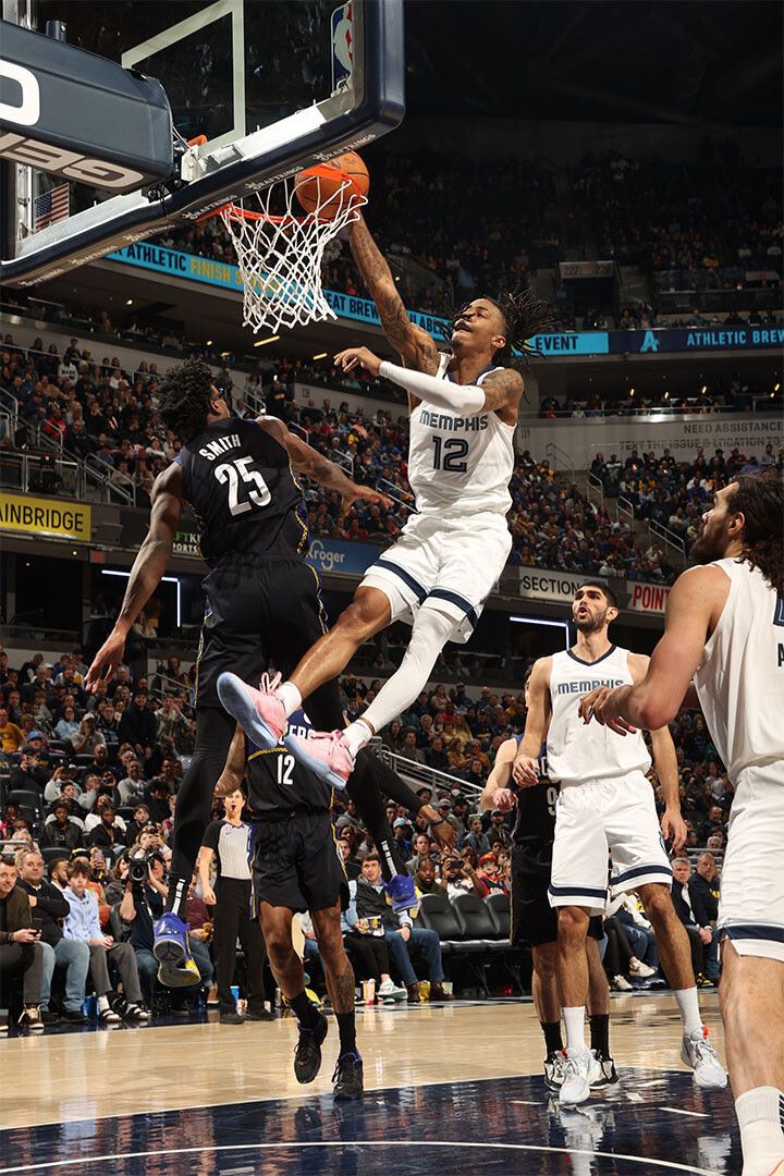 Memphis Grizzlies Basketball Team 12 Athlete Ja Morant Jigsaw Puzzle