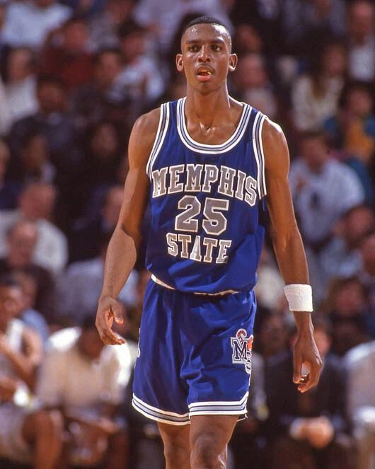Memphis Tigers Anfernee Penny Hardaway Keychain Basketball Print Glossy Keychain
